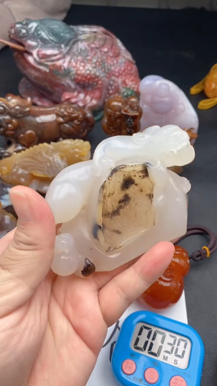 【闪购商品】玛瑙/玉髓颈饰合金1