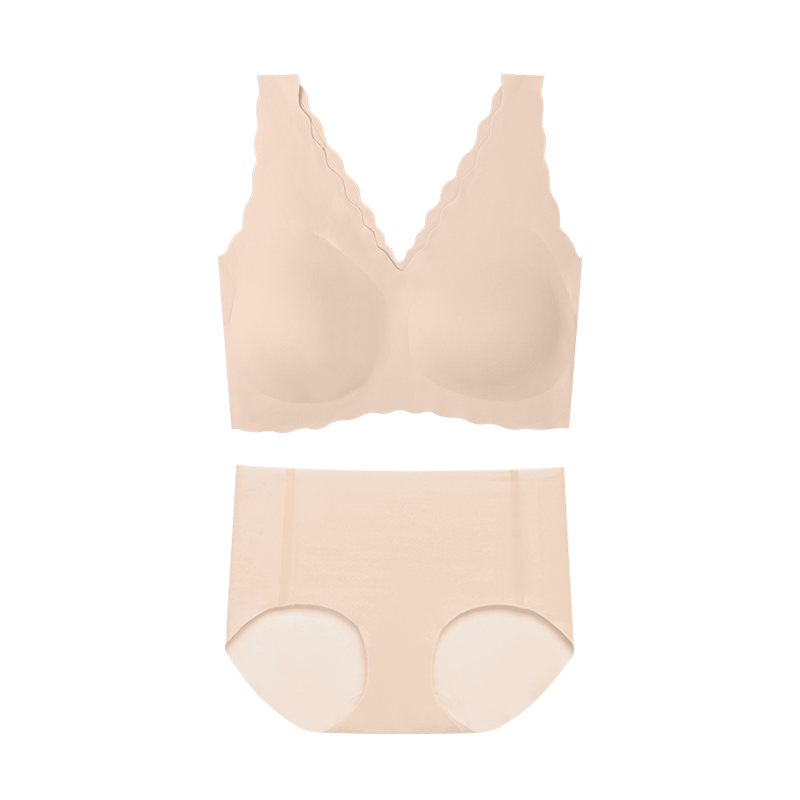 小浪花乳胶内衣套装