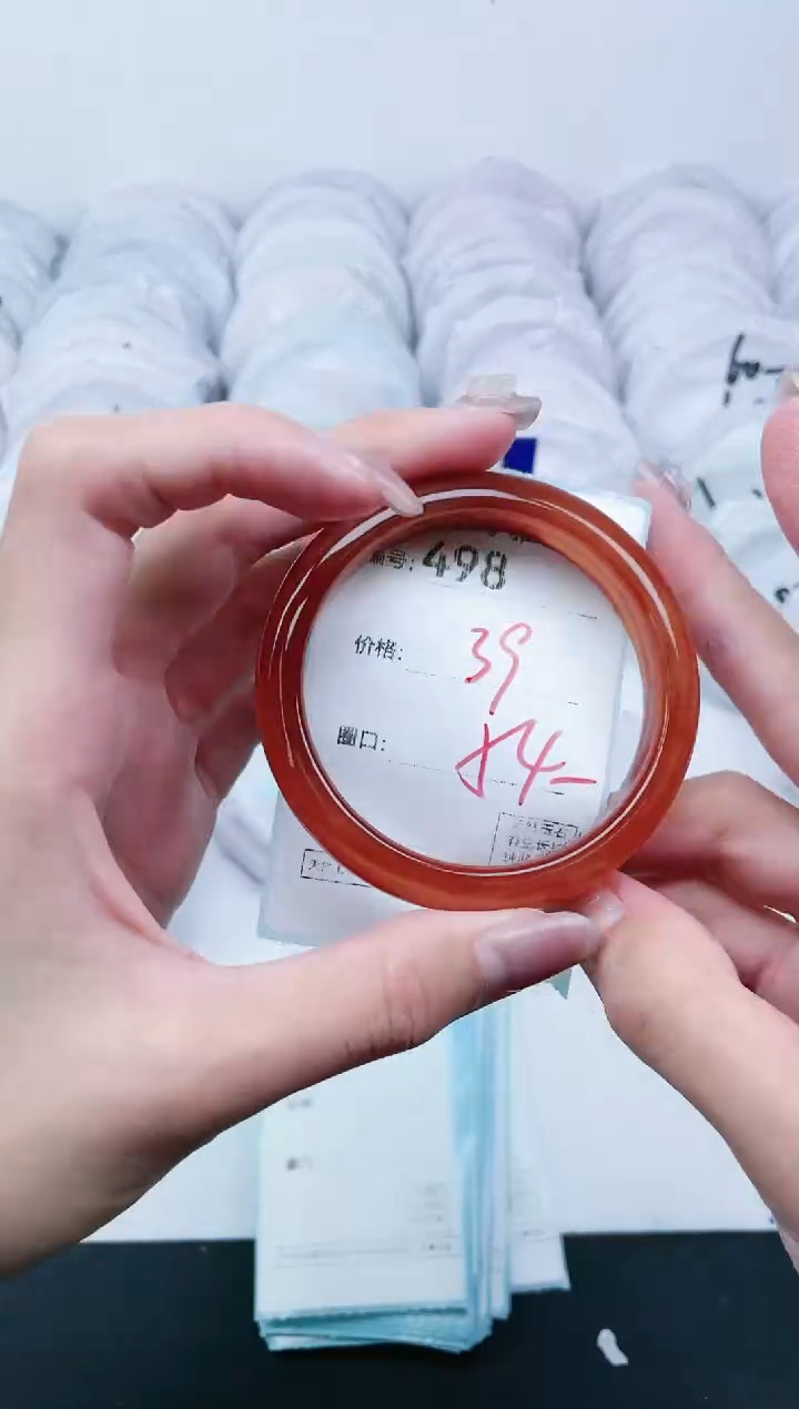 【闪购商品】玛瑙/玉髓手镯未镶嵌498