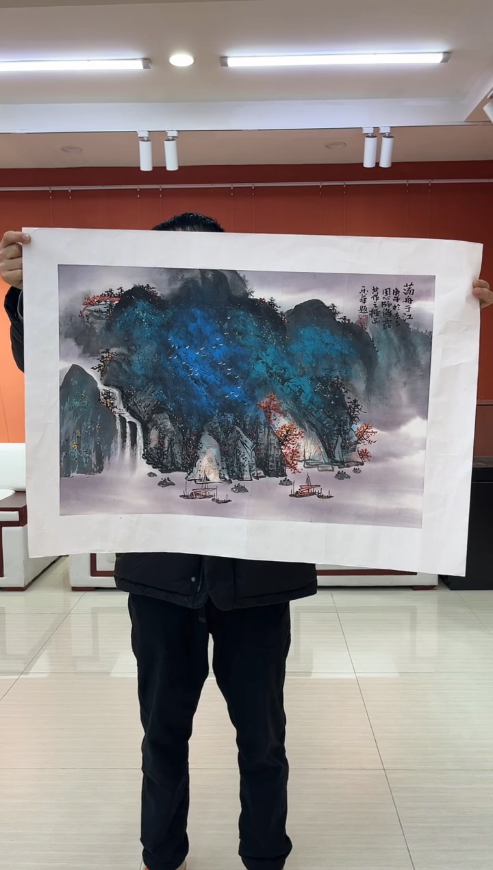 【闪购商品】国画郑乐华绘画手绘作品1-48