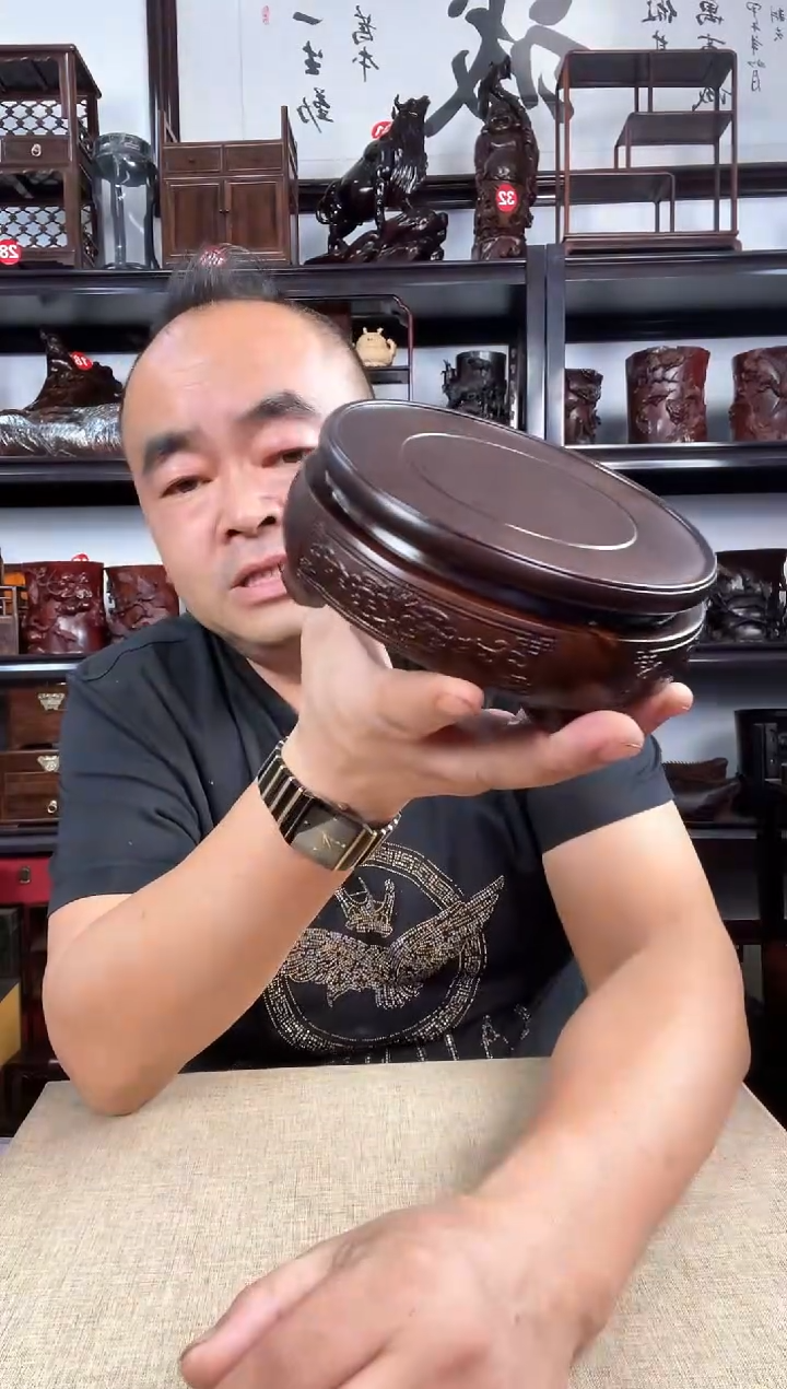 木电脑2号老李红木工艺品