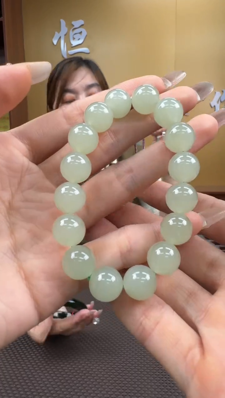 【闪购商品】和田玉手串未镶嵌11-12mm