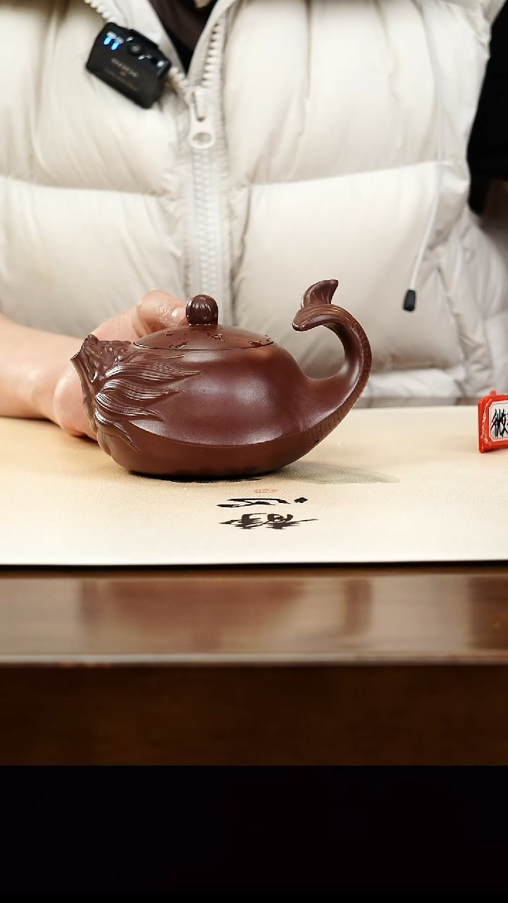 茶壶紫砂宜兴原矿紫砂壶孤品