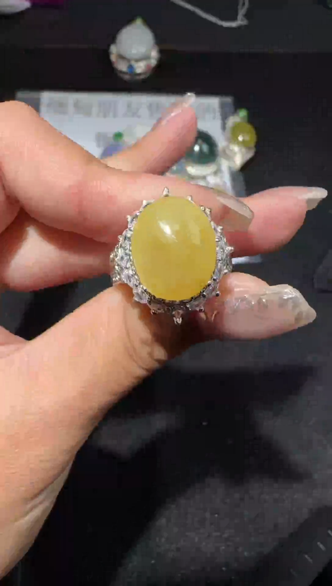 【闪购商品】翡翠戒指未镶嵌多样性发货拍一发一