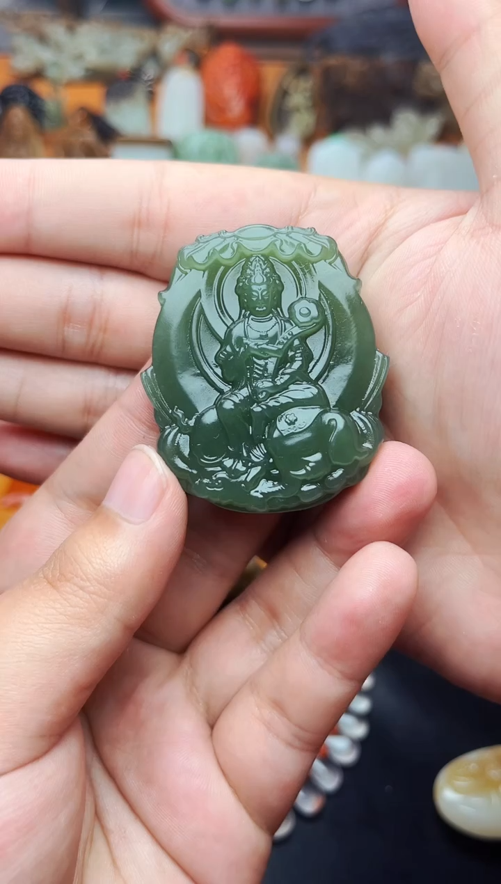 【闪购商品】和田玉颈饰未镶嵌貔貅 01