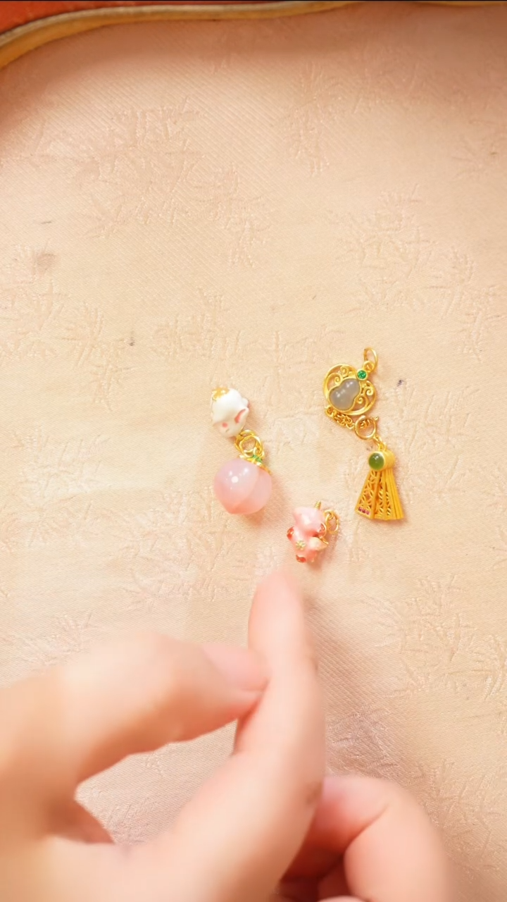 无925银可爱小提溜2