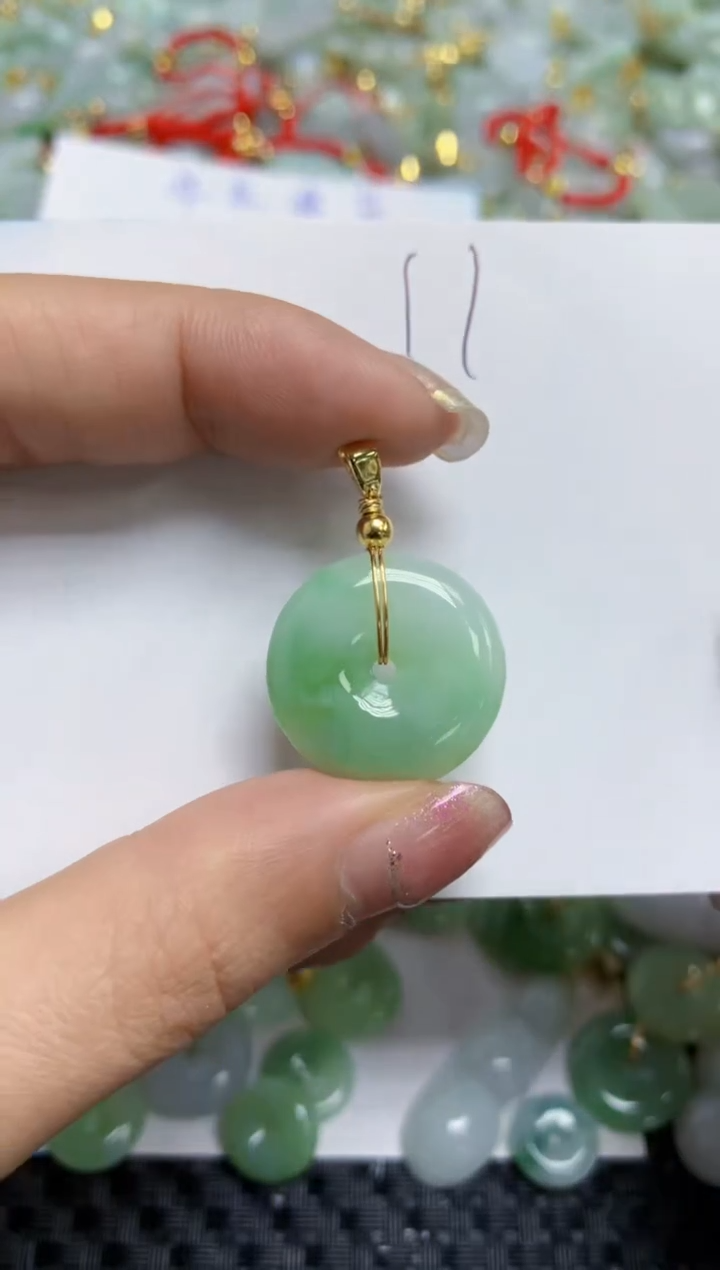 【闪购商品】翡翠颈饰合金   天然A货翡翠