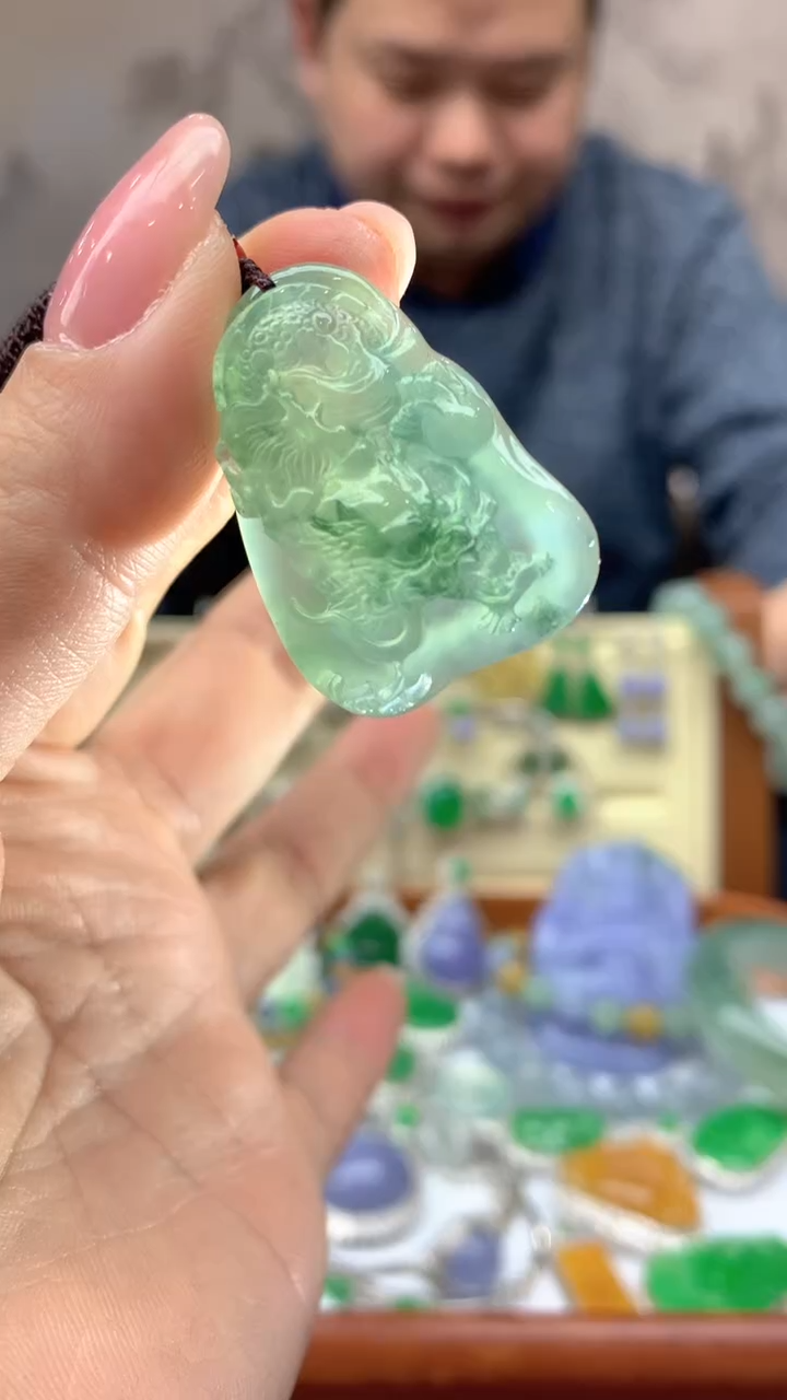 【闪购商品】翡翠颈饰未镶嵌179-天然翡翠