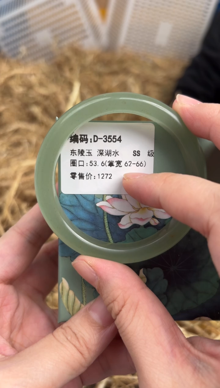 未镶嵌手镯石英质玉D-3554
