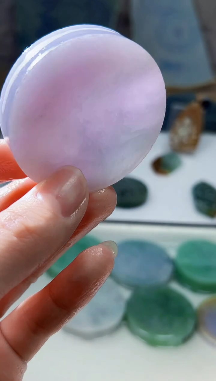 裸石翡翠天然翡翠A货玉 南 895