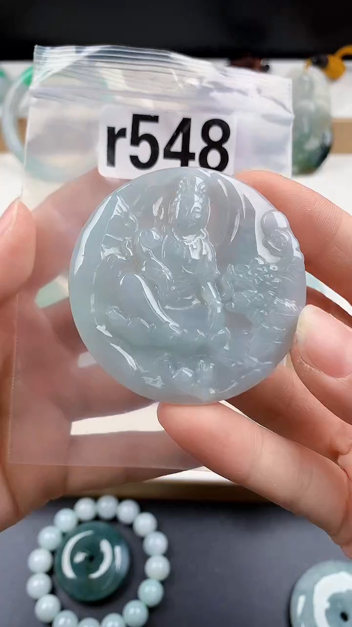 颈饰未镶嵌翡翠天然翡翠吊坠挂件