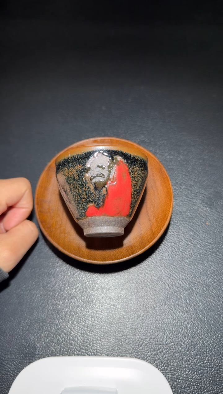 茶盏张木芳达摩盏85