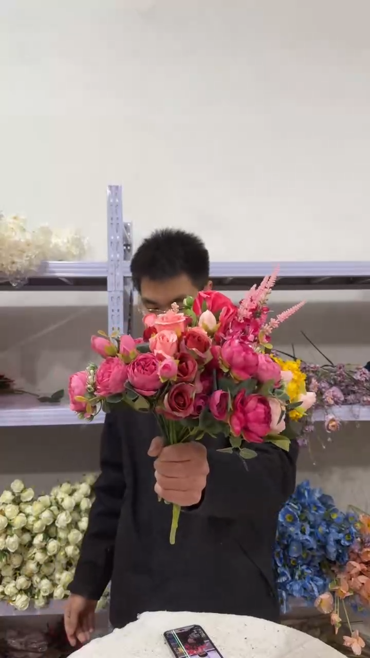 妍韵高端仿真花124