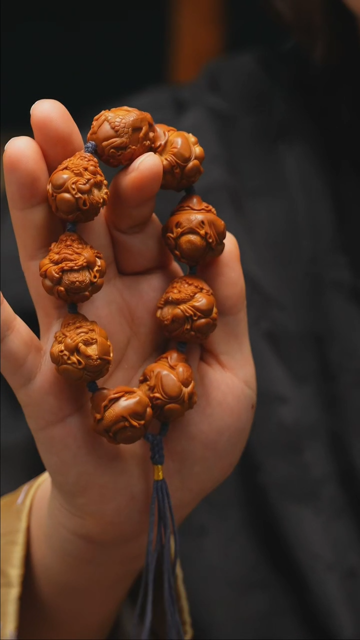 【闪购商品】橄榄核手串/手链八大达摩