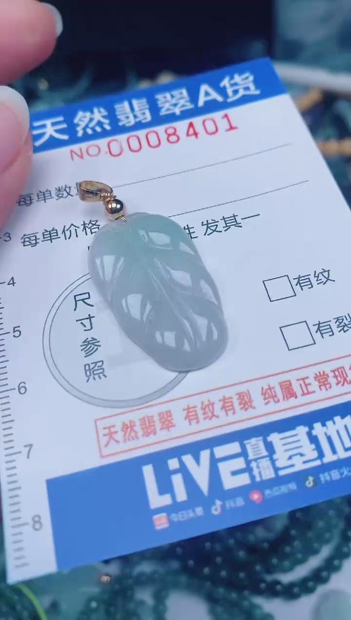 颈饰未镶嵌翡翠00008401