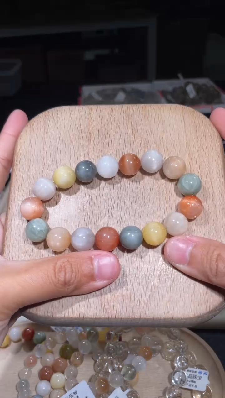 【闪购商品】水晶手链未镶嵌19号多样性发货一M 12+