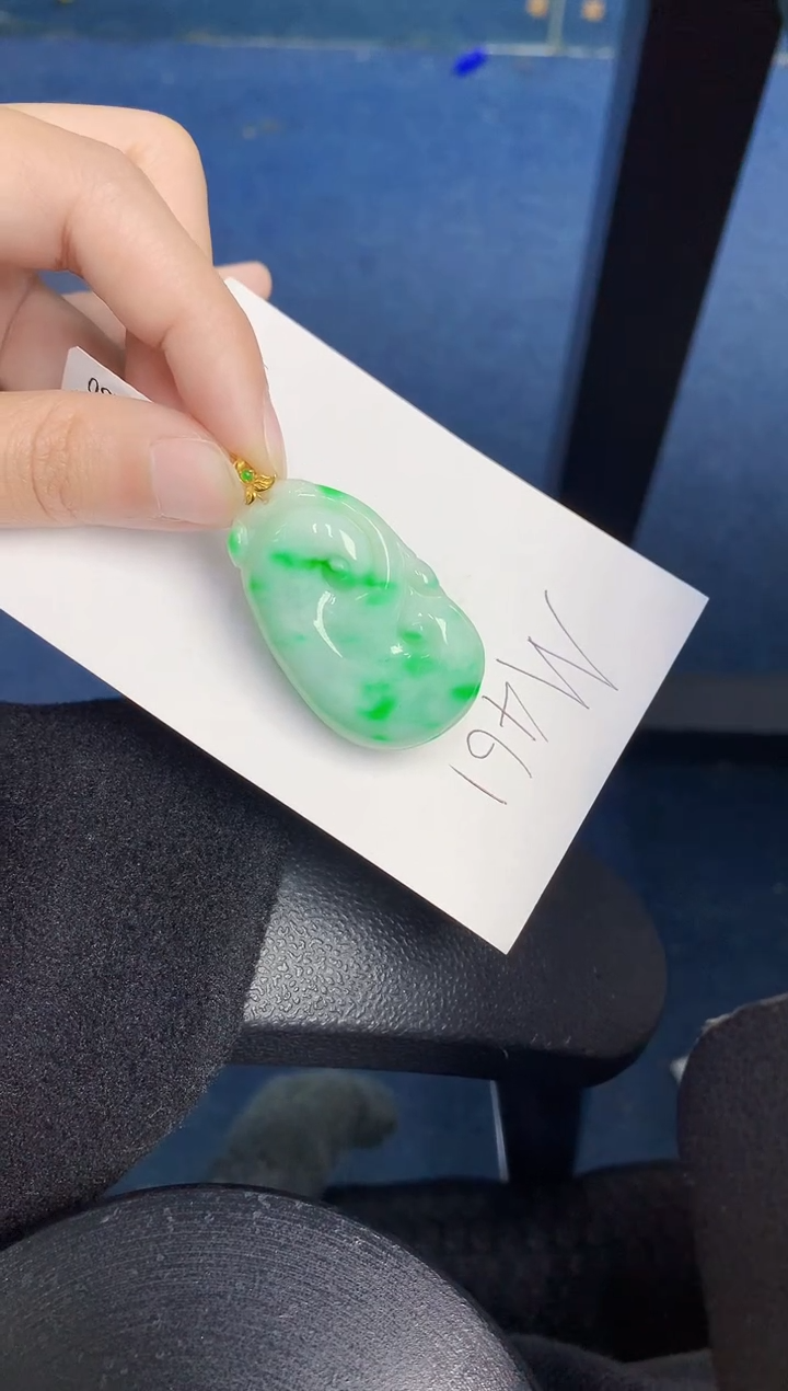 【闪购商品】翡翠颈饰18K金镶嵌000000000