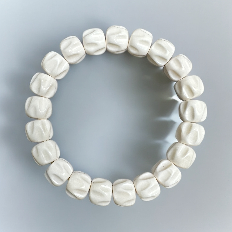 手工非遗鹿角手串雕刻百香1.2