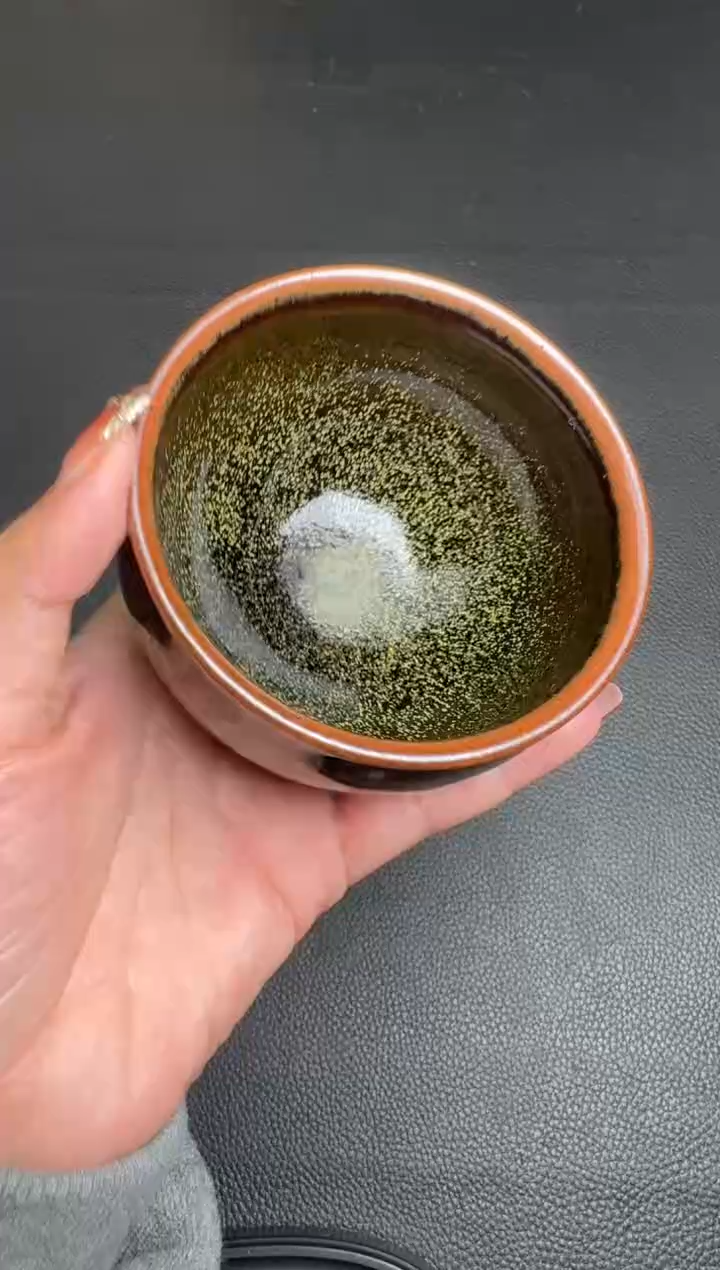 【闪购商品】茶盏严柳忠柴烧盏70