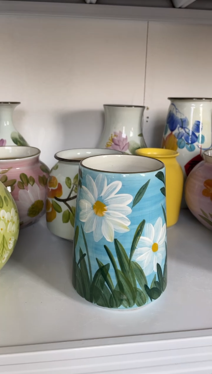 瓶瓷景德镇手绘花瓶