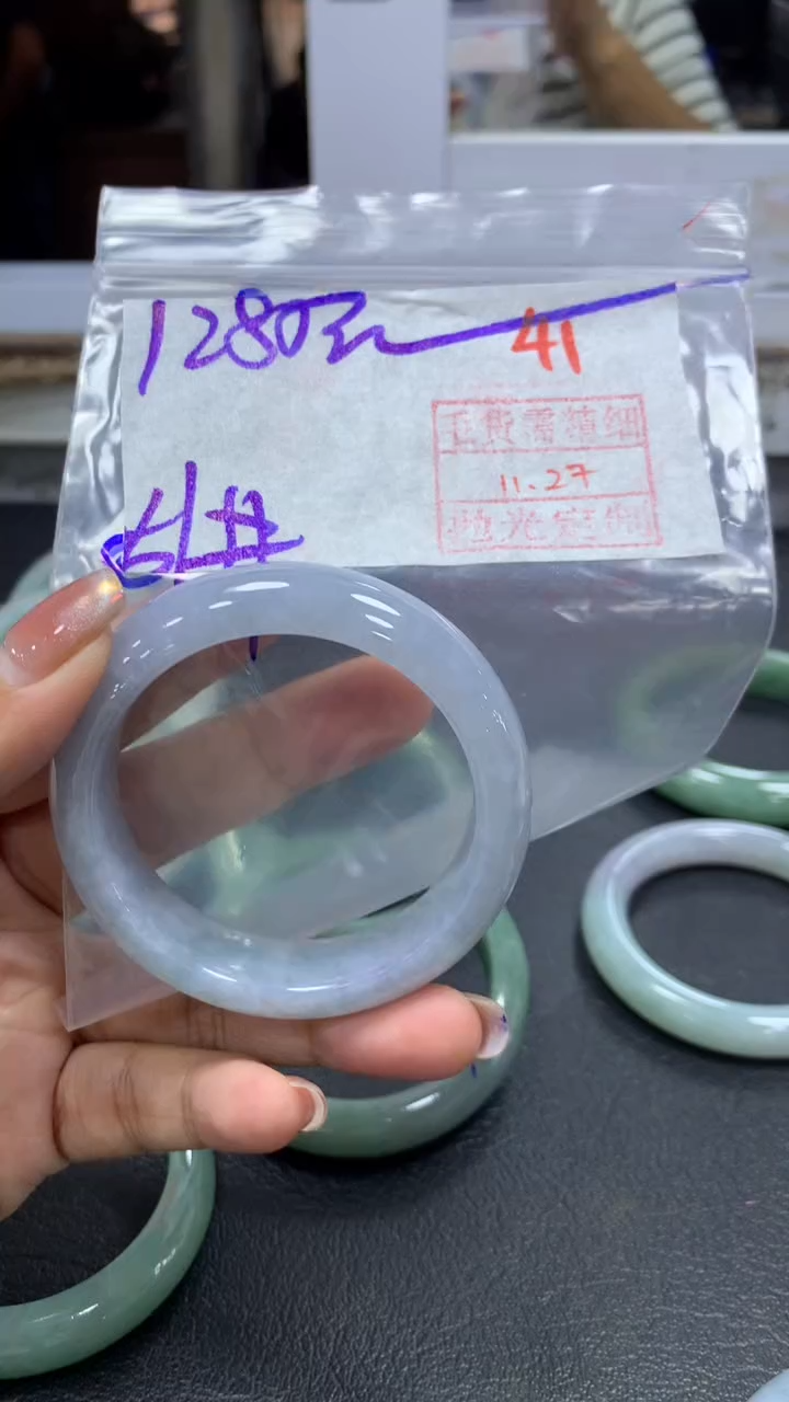 未镶嵌定制翡翠毛货需精细抛光+拍一发一+41