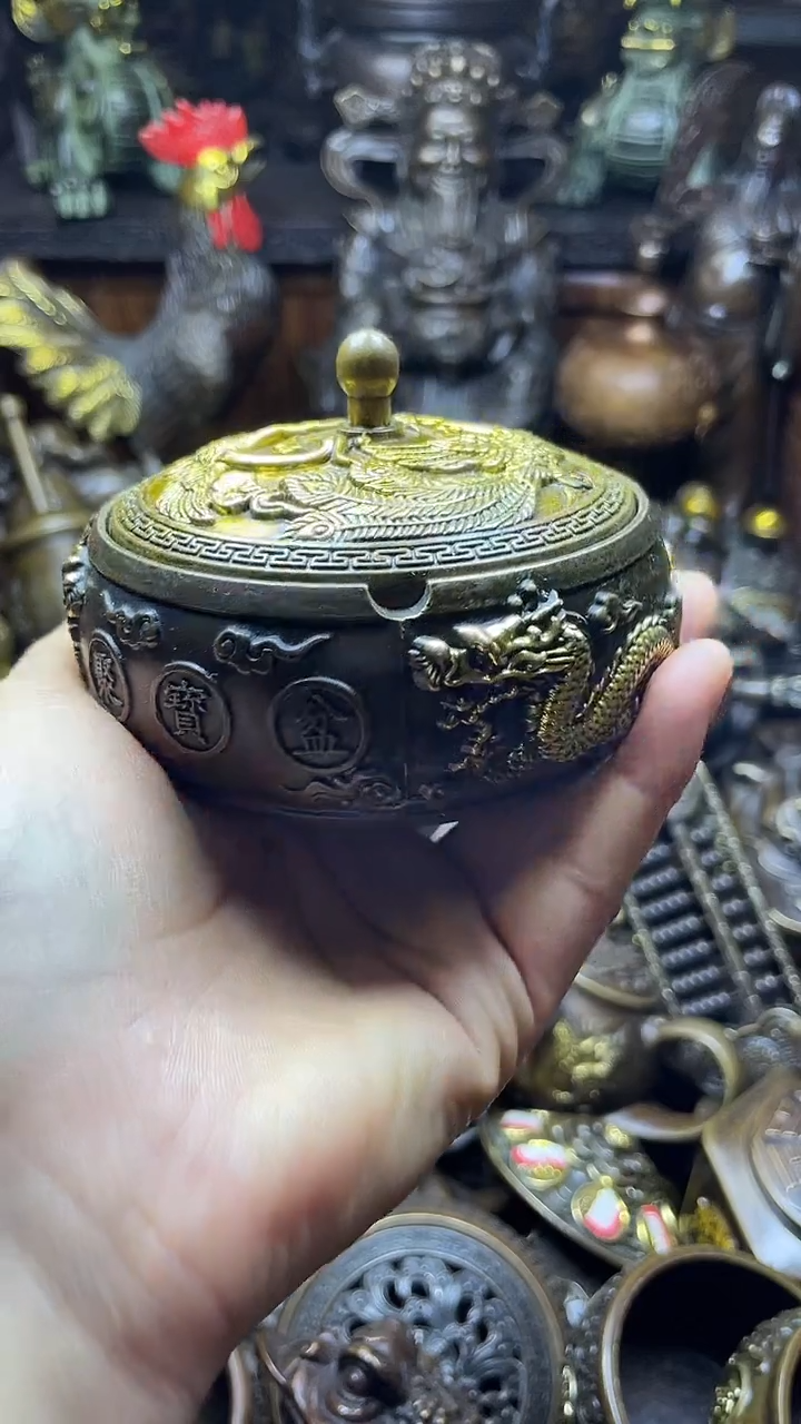 闪购链接，点击下单，有运费险，铜摆件