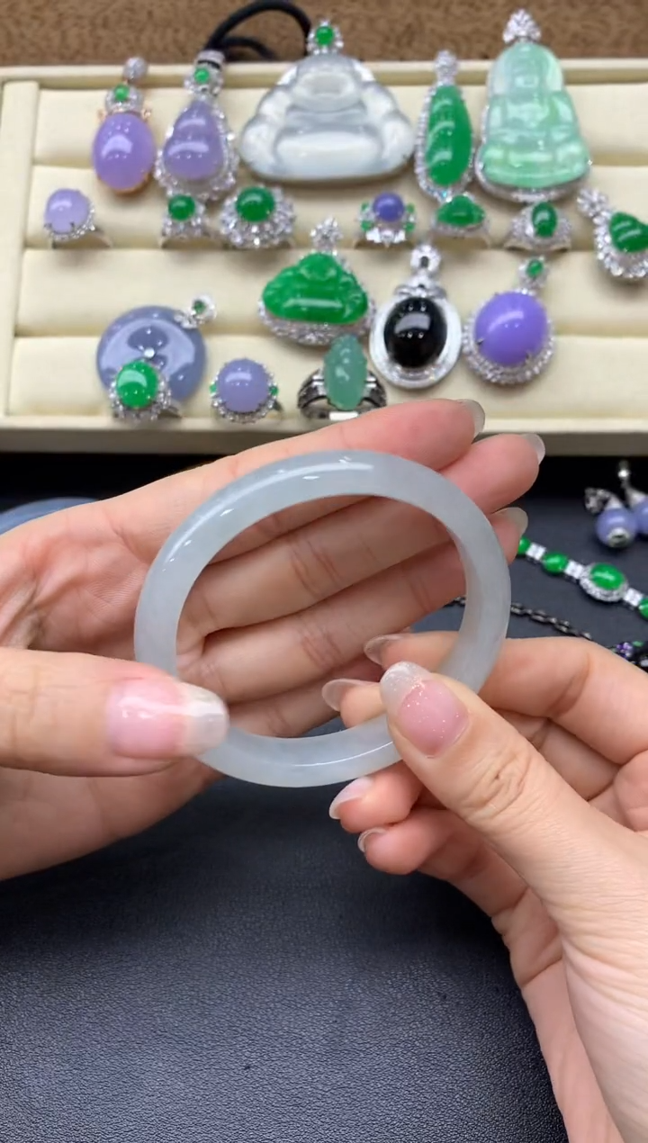 【闪购商品】翡翠手镯未镶嵌355-中国好珍宝