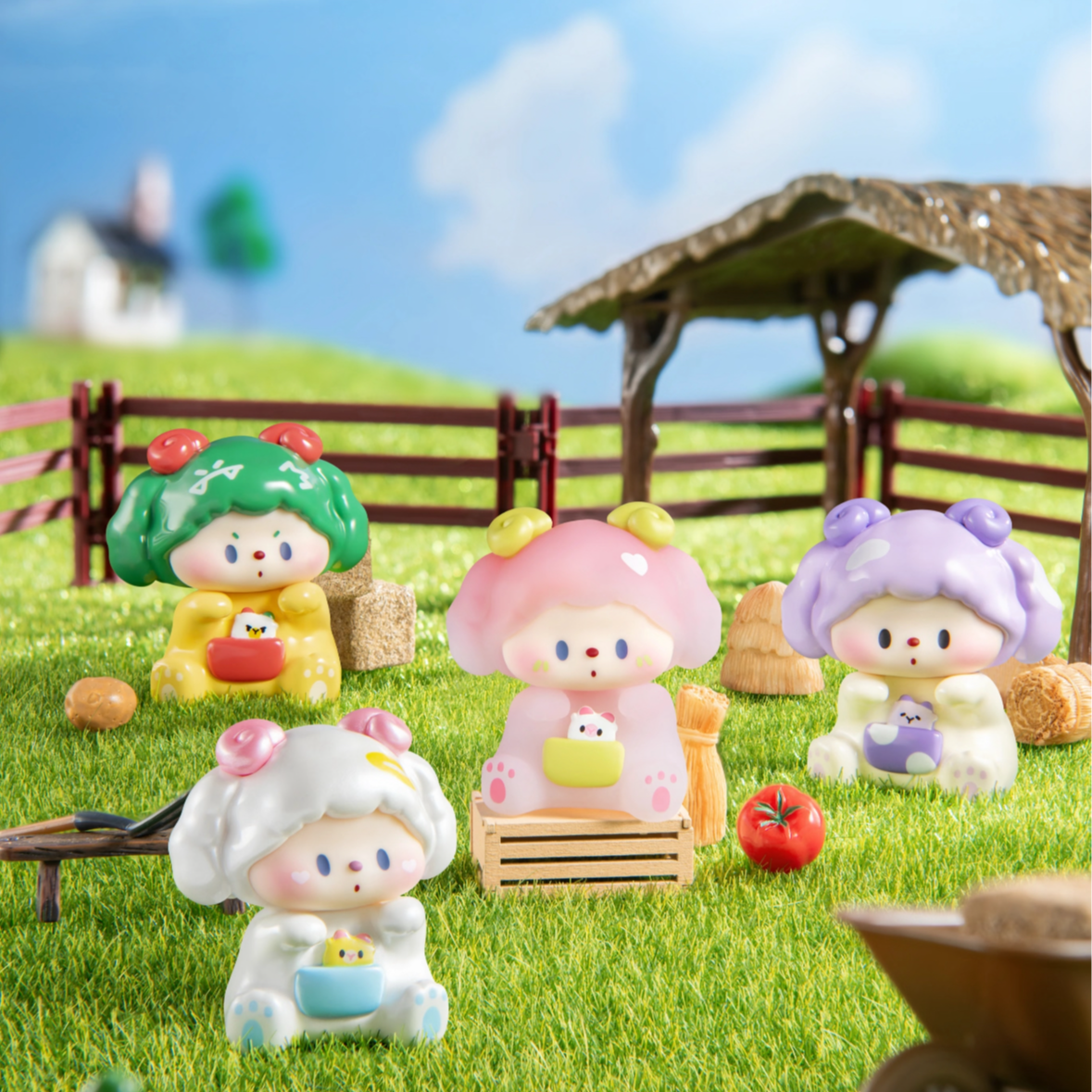 【拆盒】噜噜狗牧场物语系列mini盲盒-只只潮玩盲盒