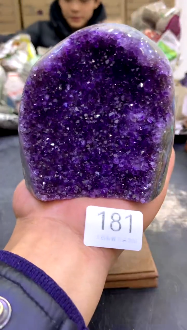 【闪购商品】水晶摆件未镶嵌天然高品质紫晶181