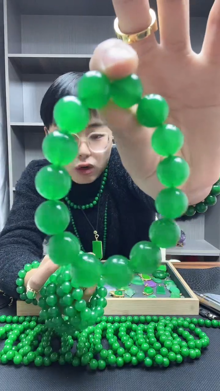 未镶嵌手链翡翠手链