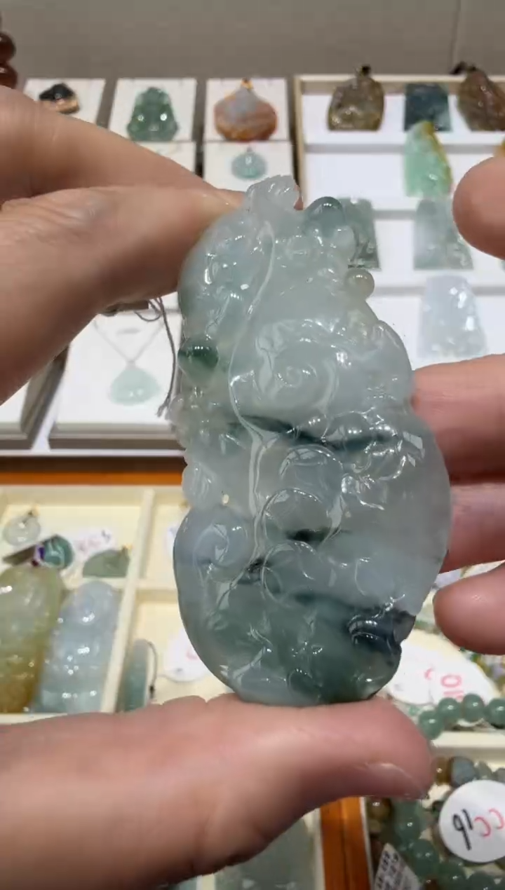 未镶嵌挂件翡翠A货翡翠多样性孤品