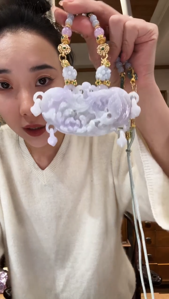 【闪购商品】翡翠颈饰未镶嵌国风