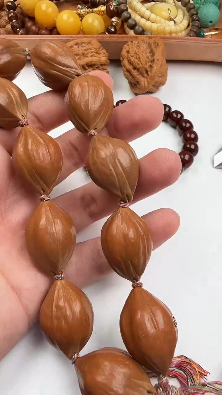 橄榄核手串扶*橄榄核