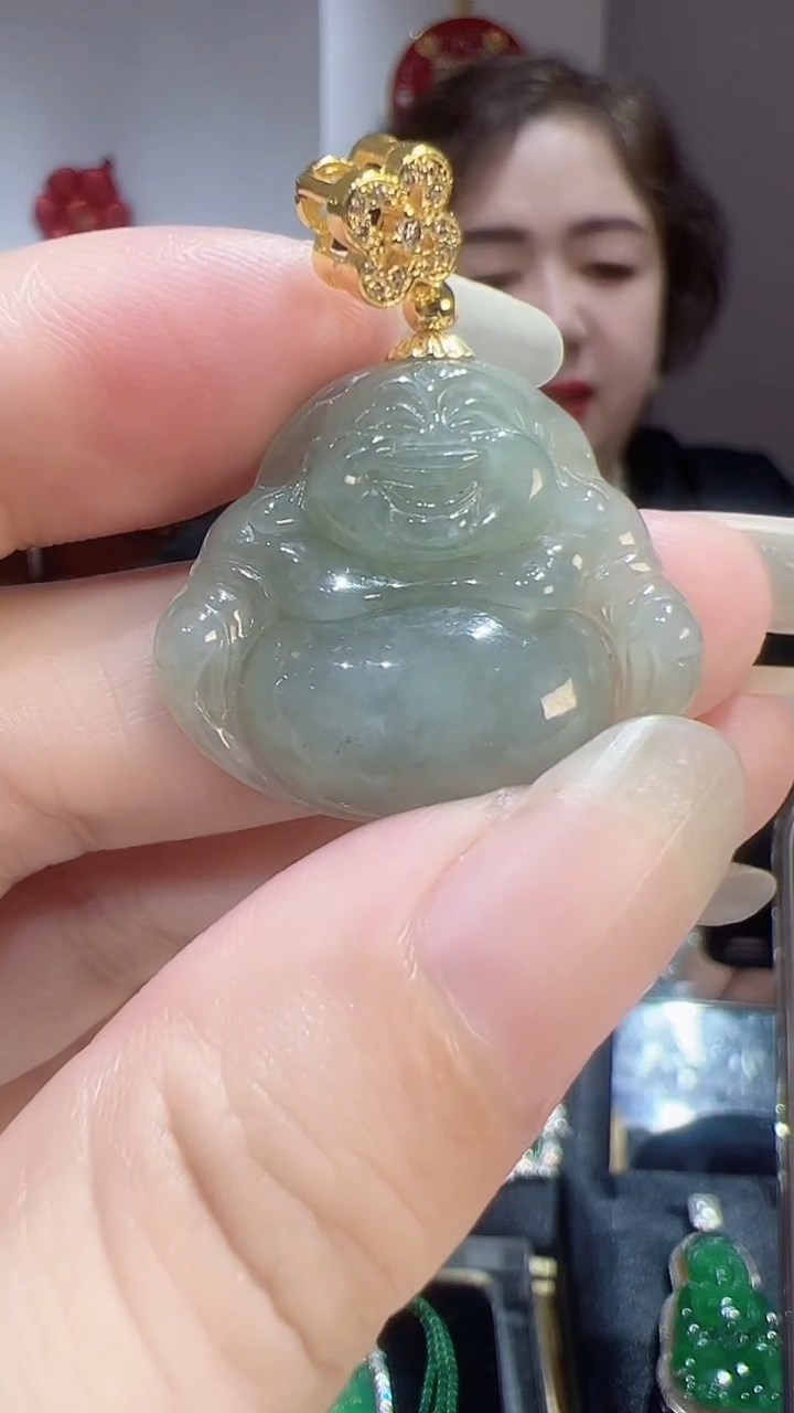 翡翠未镶嵌颈饰202581506