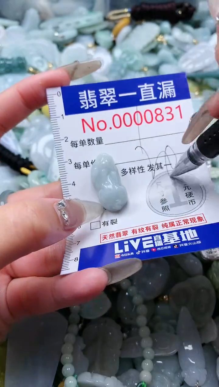 【闪购商品】翡翠吊坠(不含链)未镶嵌831