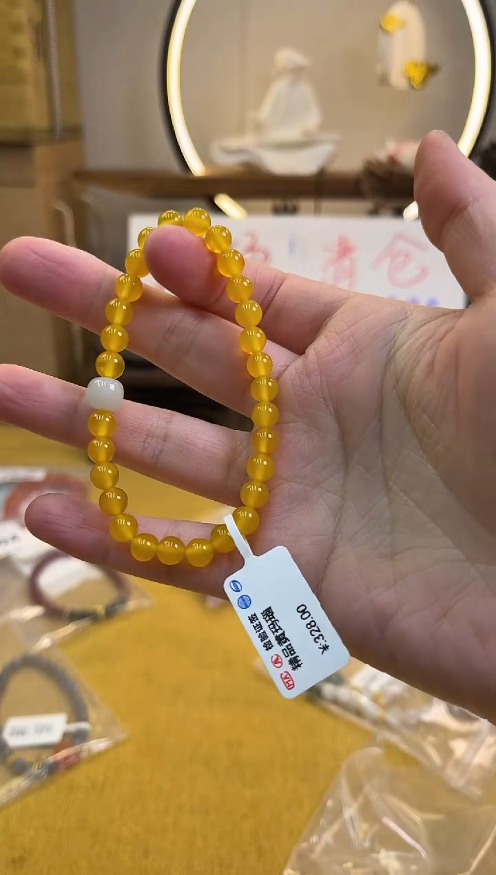 未镶嵌手链玛瑙/玉髓货号1430
