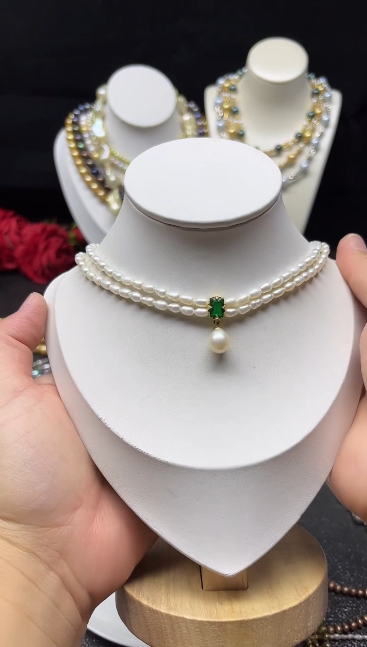 【闪购商品】淡水珍珠颈饰未镶嵌多人