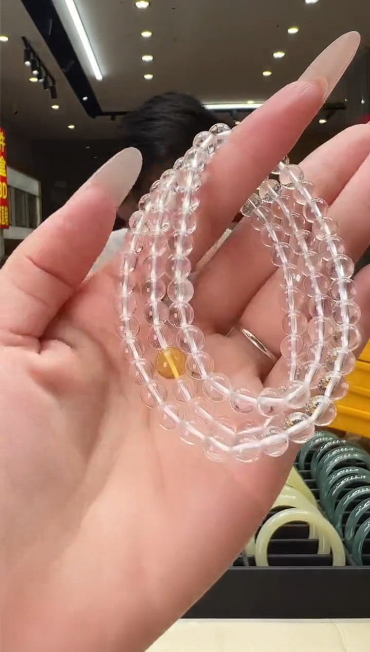 水晶手串未镶嵌【松老板】0611013