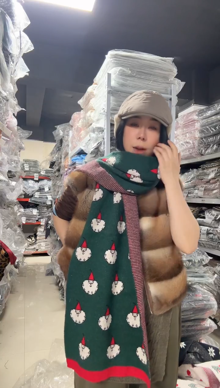 亚麻芳姐围巾福利F26