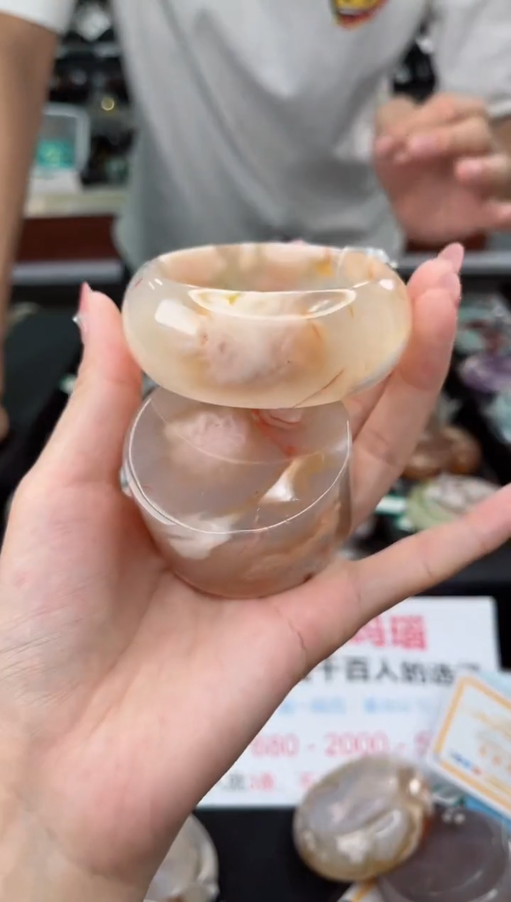 【闪购商品】石英质玉手镯未镶嵌56圈口（赠品镯心）3918060