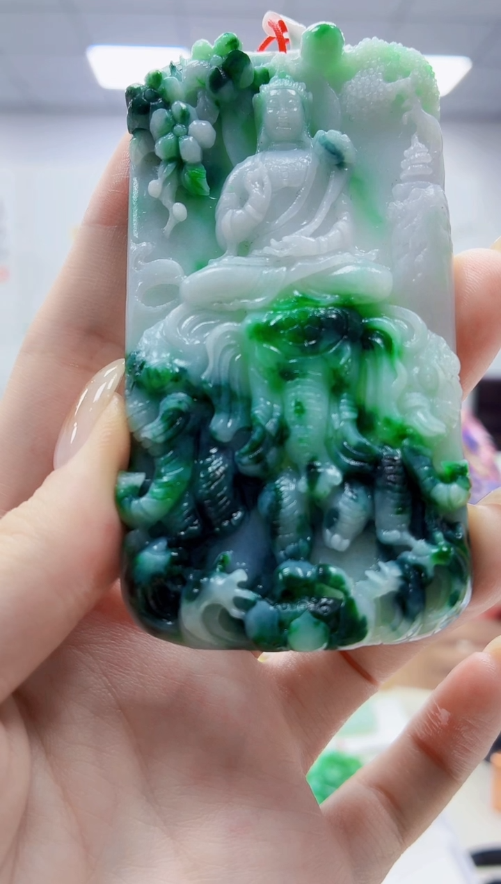 未镶嵌定制翡翠4812jw-jj挂件83