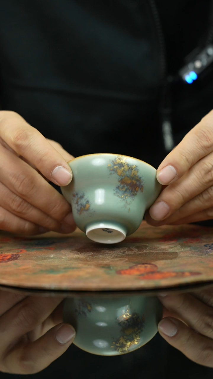 【闪购商品】瓷片景德镇上庄陶瓷折腰杯