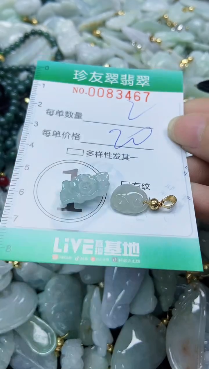 【闪购商品】翡翠颈饰未镶嵌闪购0083467