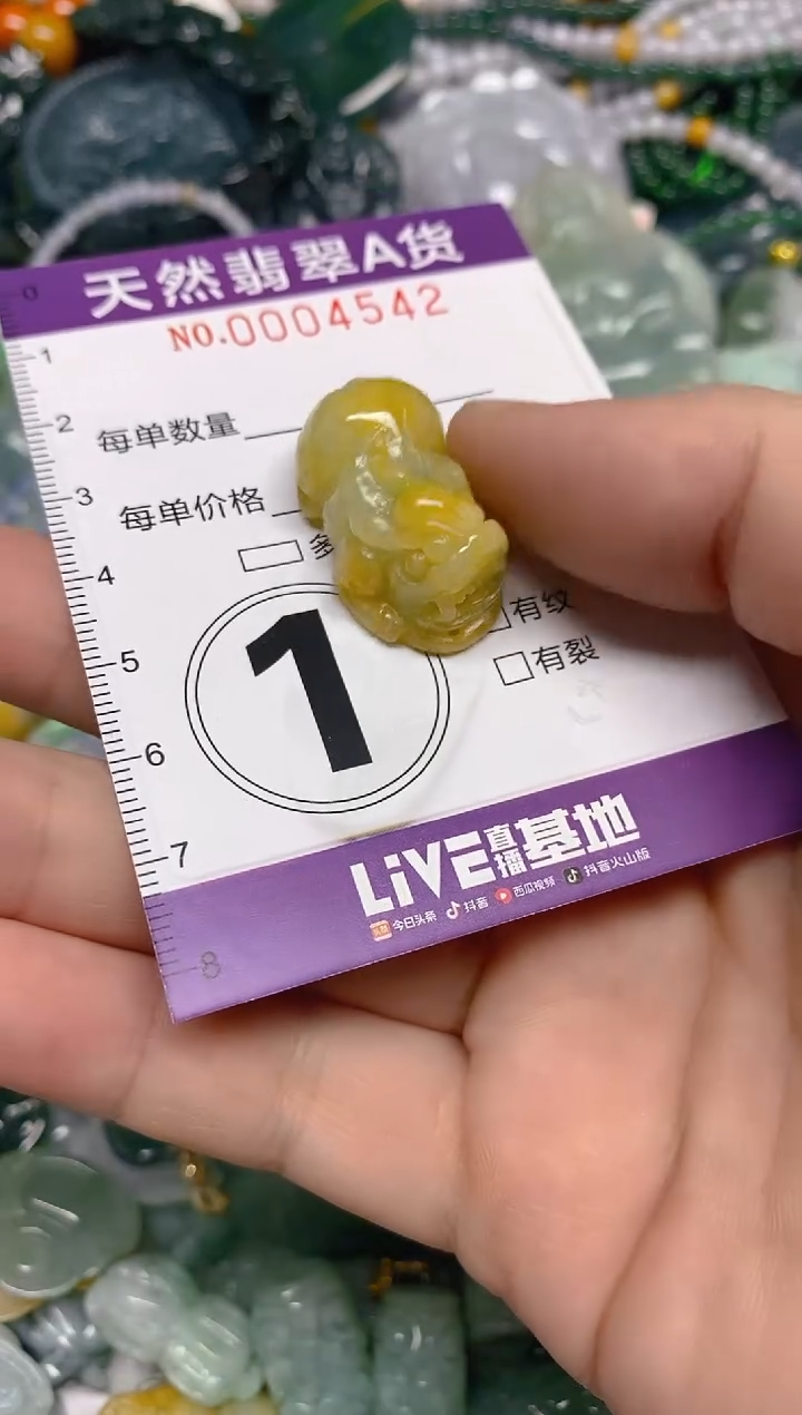 颈饰未镶嵌翡翠0004542