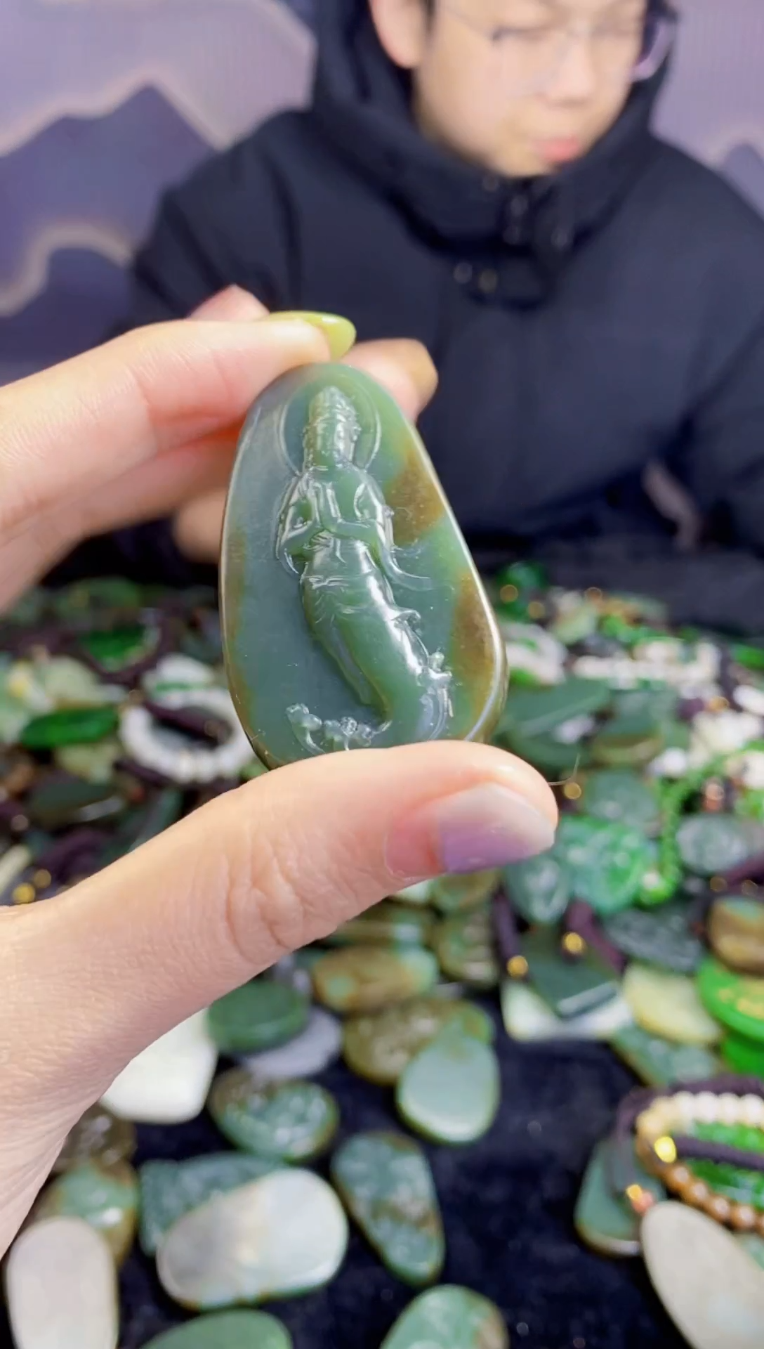 颈饰未镶嵌和田玉1