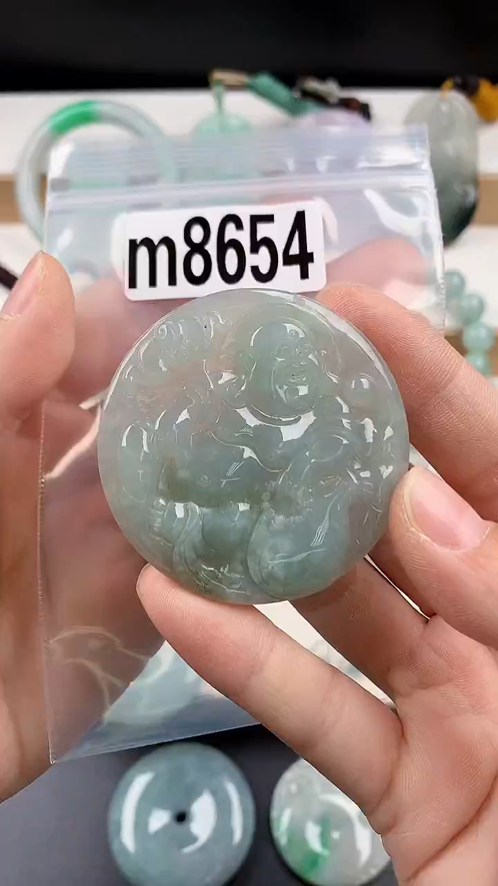 颈饰未镶嵌翡翠天然翡翠吊坠挂件