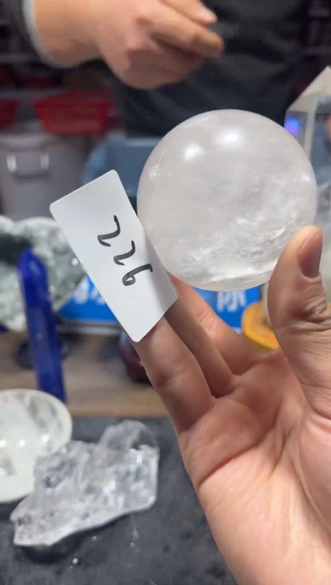 未镶嵌珠宝半成品水晶226