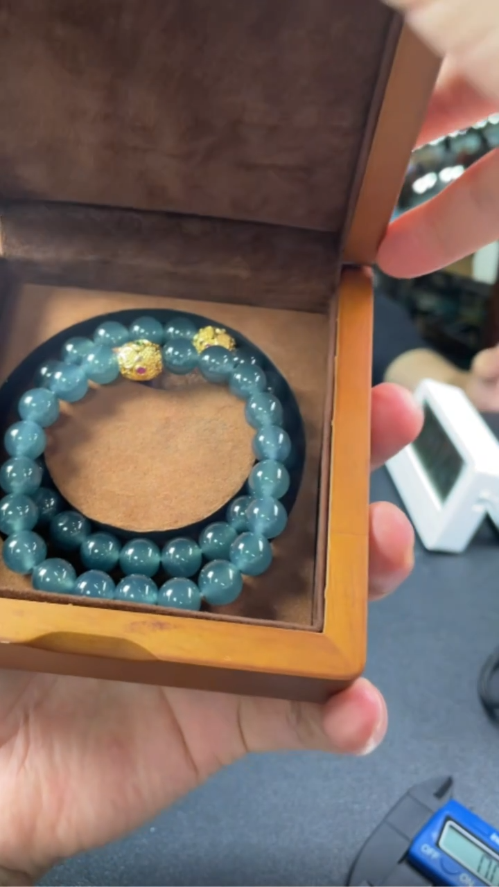 未镶嵌手串翡翠12002-E7-多样性发其一