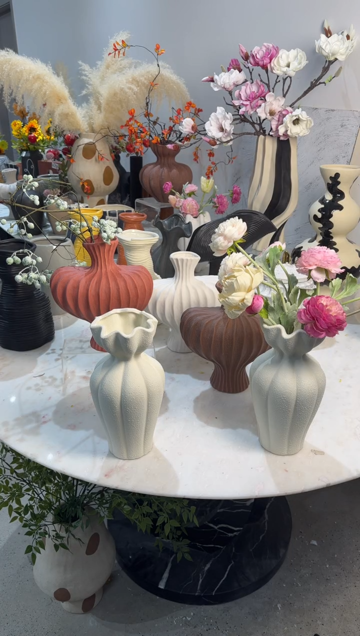 【闪购商品】陶瓷陶瓷花器可以水培搭鲜花也没问题（勿拍）