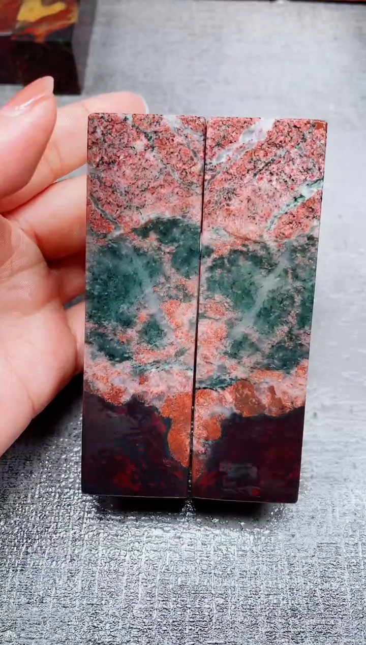 玉桂林鸡血玉素章--21